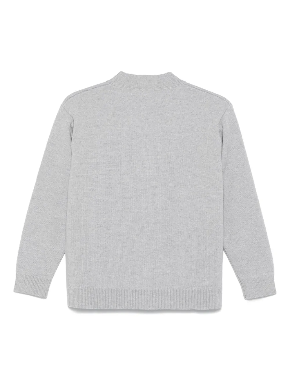 Fendi Kids wool cardigan Grijs