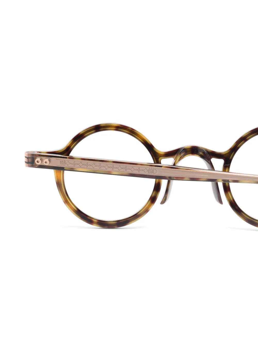 Etnia Barcelona Bril met rond montuur Bruin
