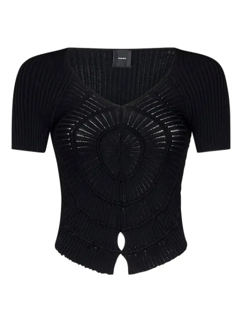PINKO ribbed T-shirt