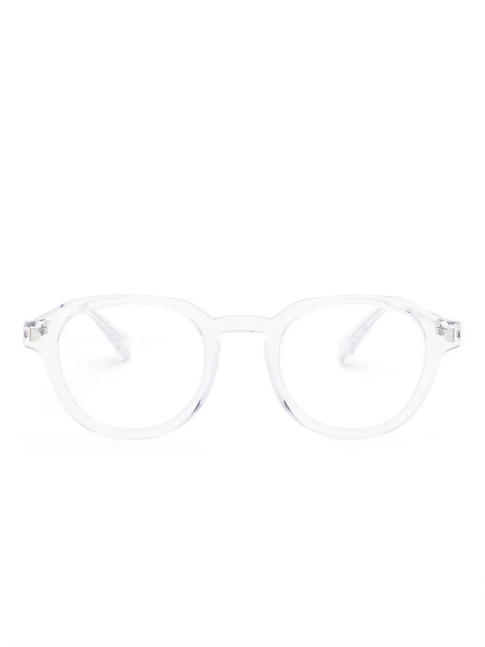 Mykita Bril met rond montuur Wit