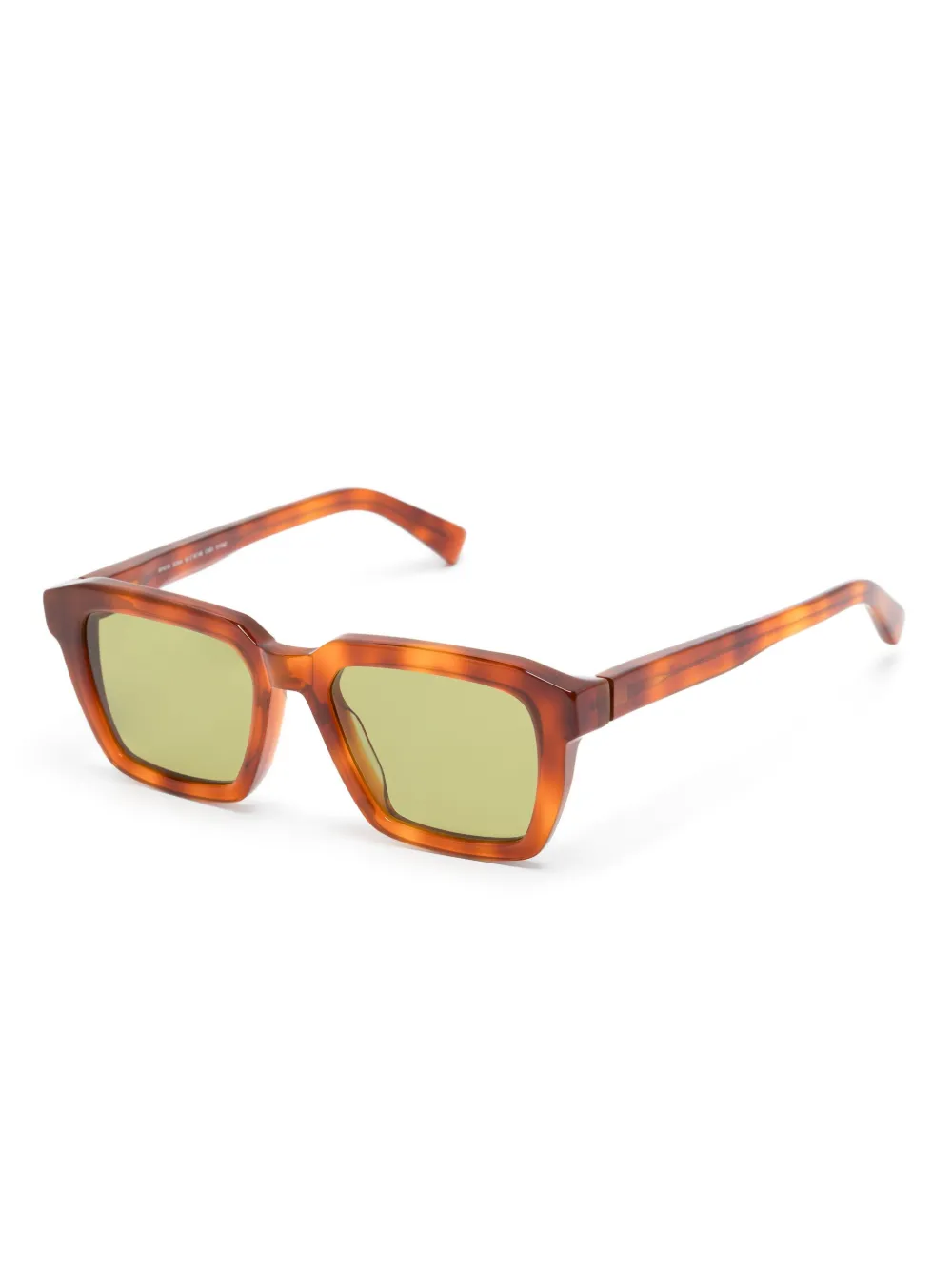 Mykita Zonnebril met vierkant montuur Bruin
