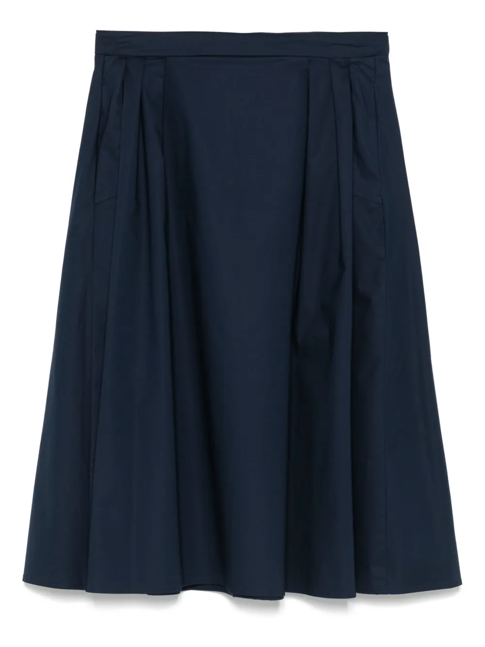 Merci falda midi con detalle con pliegues | azul | Image 1