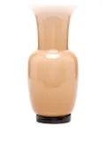 Venini opal glass vase (30cm) - Neutrals