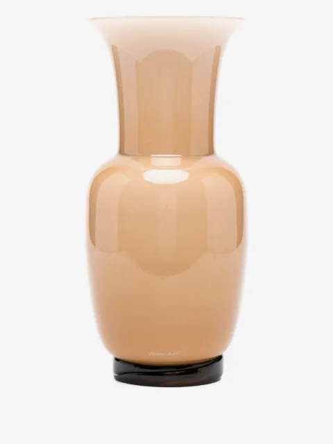 Venini vase en verre opal (30 cm)