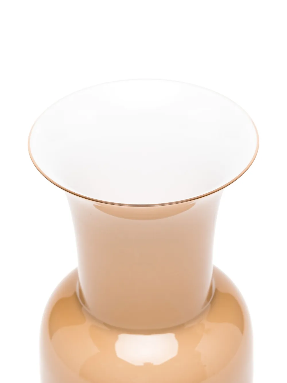  Venini Opal Glass Vase (30cm) - Neutrals 