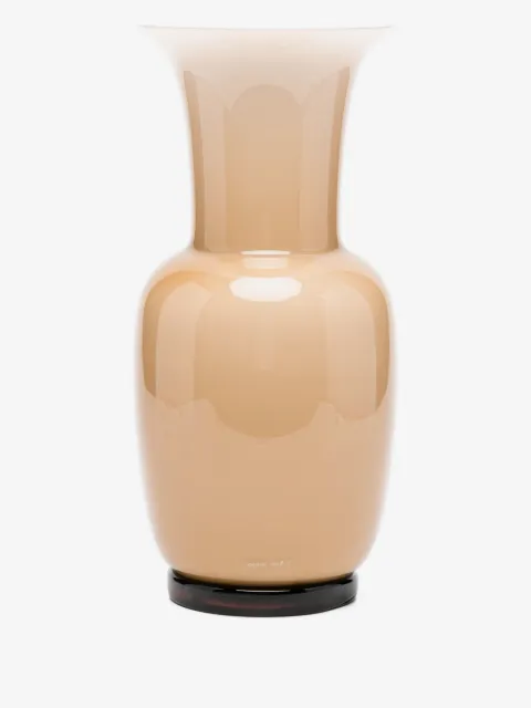 Venini opal glass vase (36.5cm)