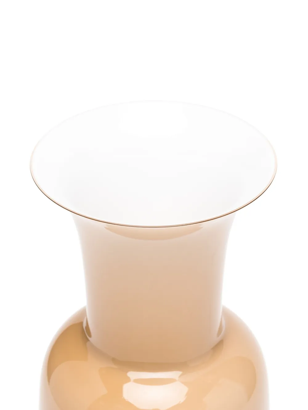  Venini Opal Glass Vase (36.5cm) - Neutrals 