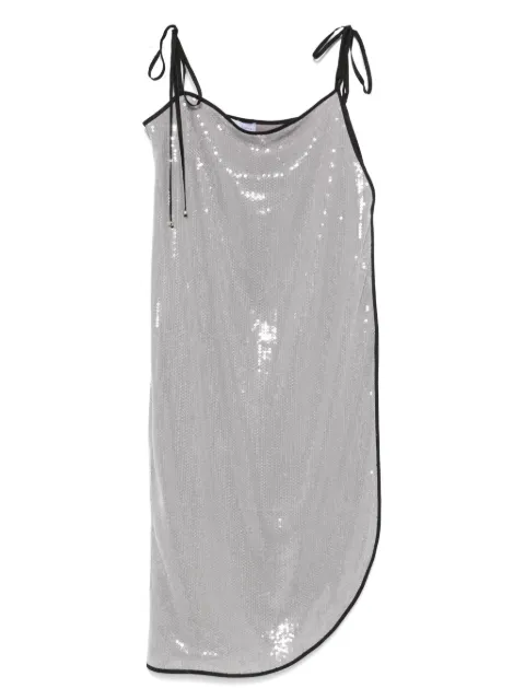 Weili Zheng vestido con lentejuelas