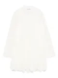 Weili Zheng cotton-blend dress - Neutrals