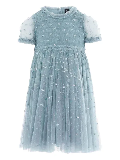 NEEDLE & THREAD KIDS vestido de tul
