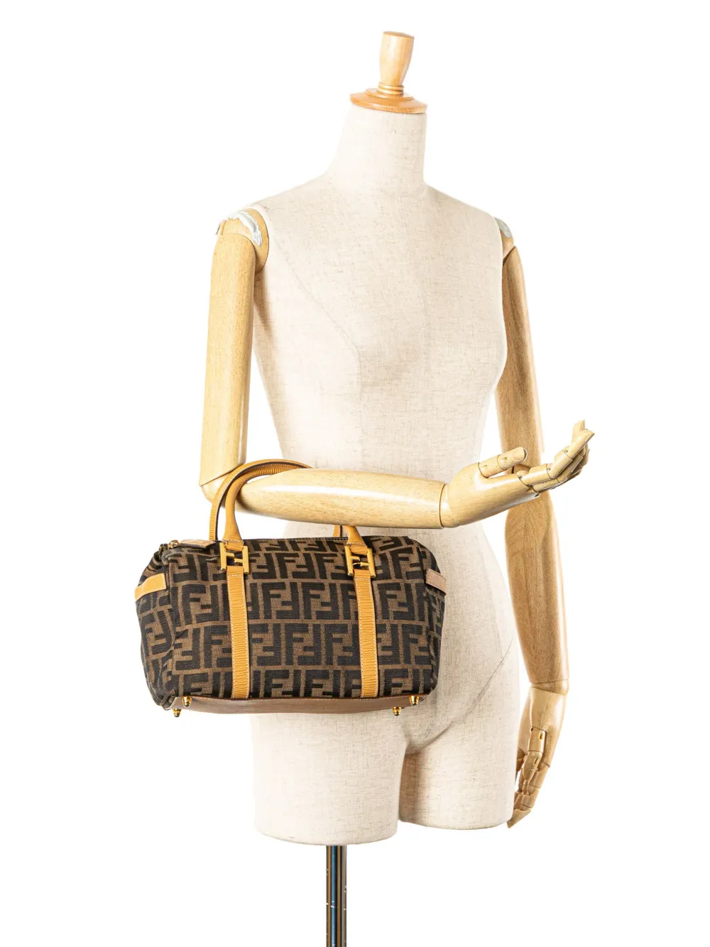 Fendi Pre-Owned 20th Century Zucca Canvas satchel | Pre-Owned | Image 2