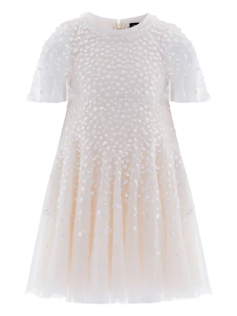 NEEDLE & THREAD KIDS sequin-embellished tulle dress