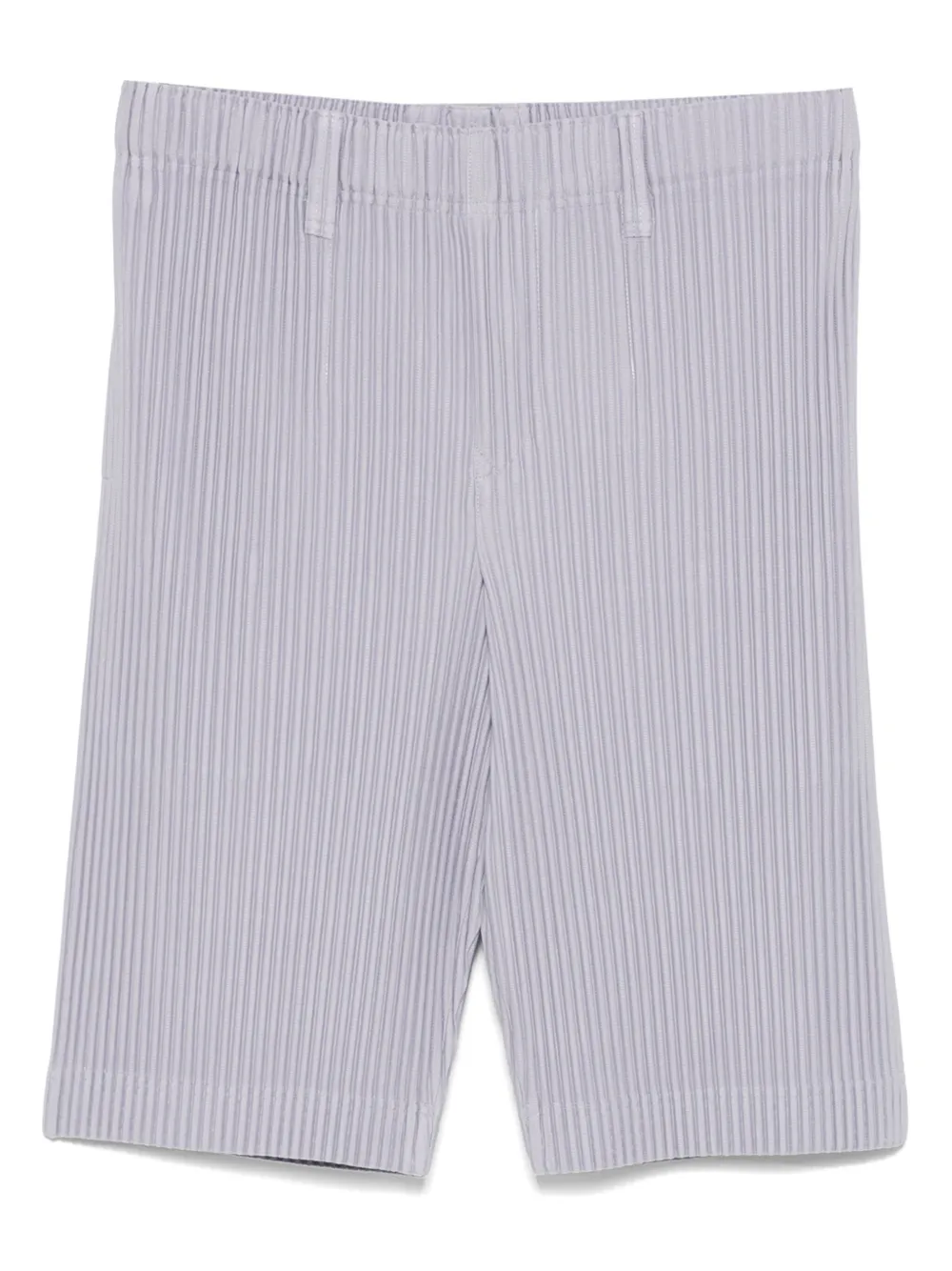 Homme Plissé Issey Miyake plissé shorts - グレー Homme Plissé Issey Miyake plissé shorts - グレー