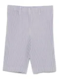 Homme Plissé Issey Miyake plissé shorts - Grey