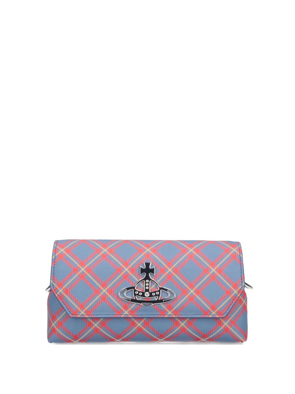 Vivienne Westwood Orb clutch bag - ブルー Vivienne Westwood Orb clutch bag - ブルー