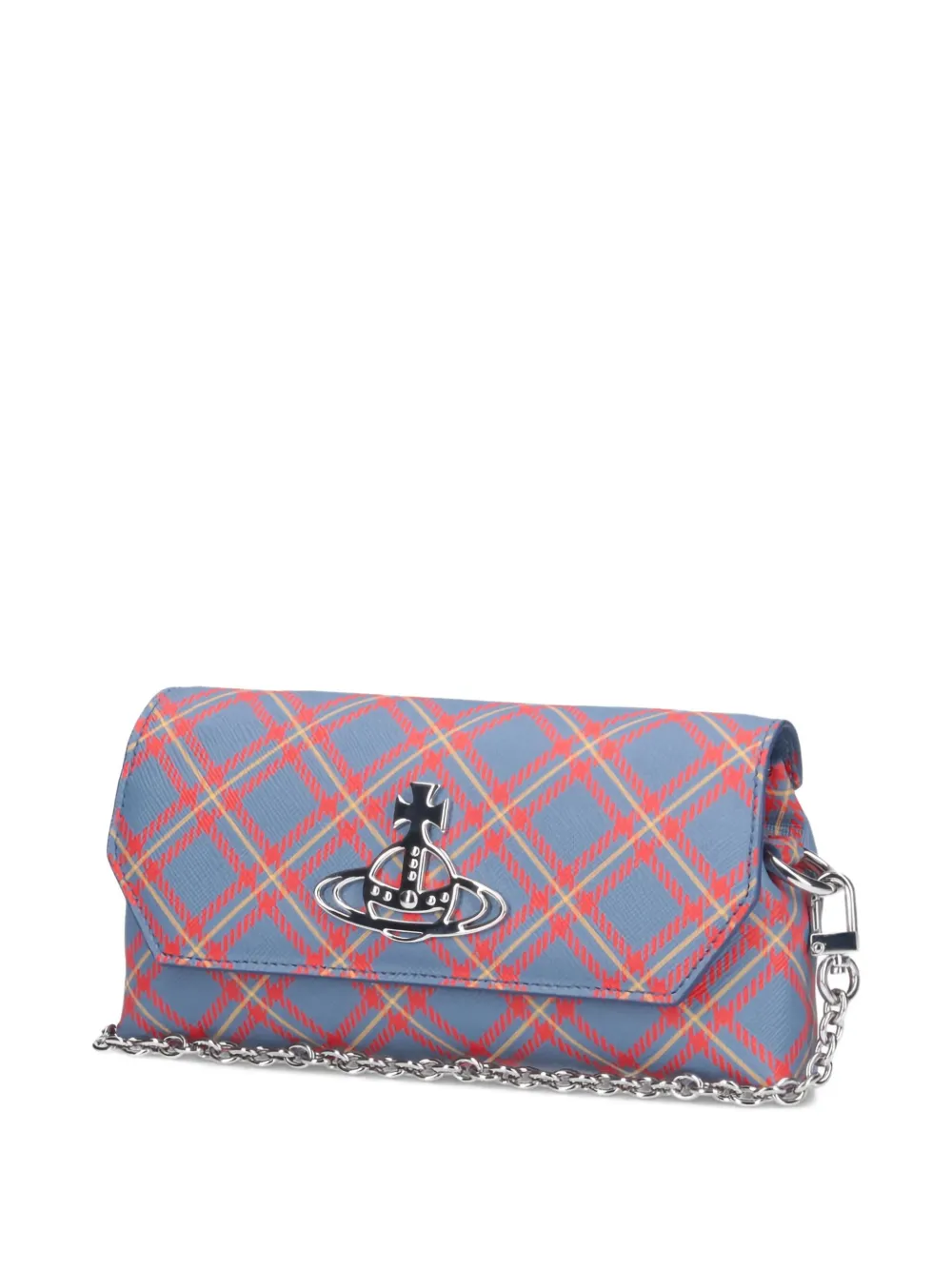 Vivienne Westwood Orb clutch Blauw