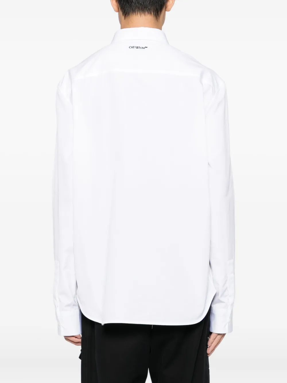 Off-White graphic-print shirt Wit