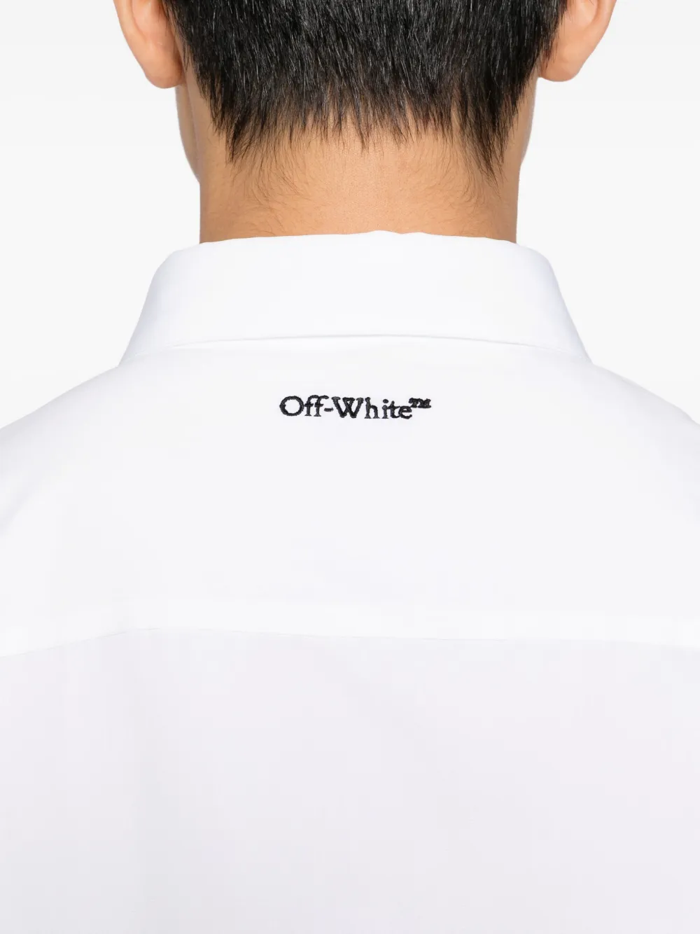 Off-White graphic-print shirt Wit