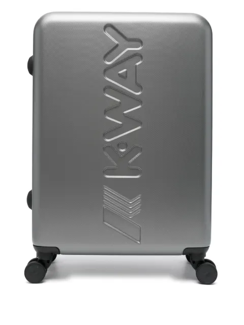 K-Way medium logo-debossed trolley