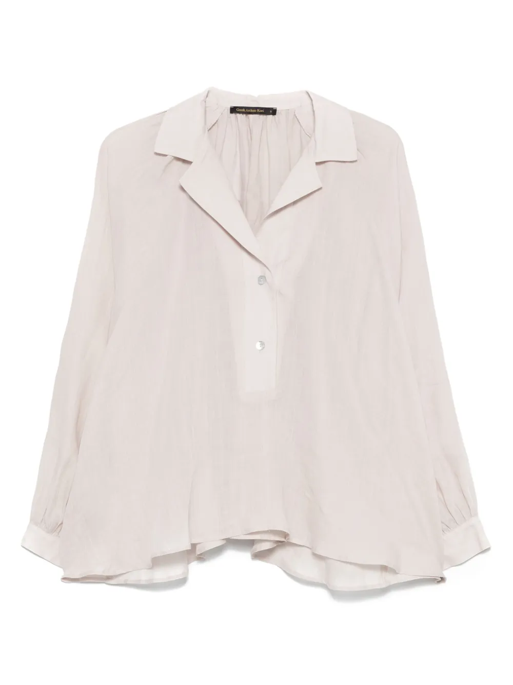 button-up blouse