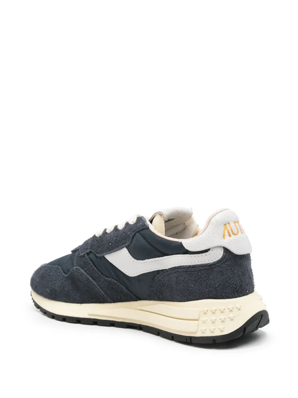 Autry Reelwind Blue Low Top Sneakers With Logo Patch On Tongue And Side And Logo Lettering On The Heel In