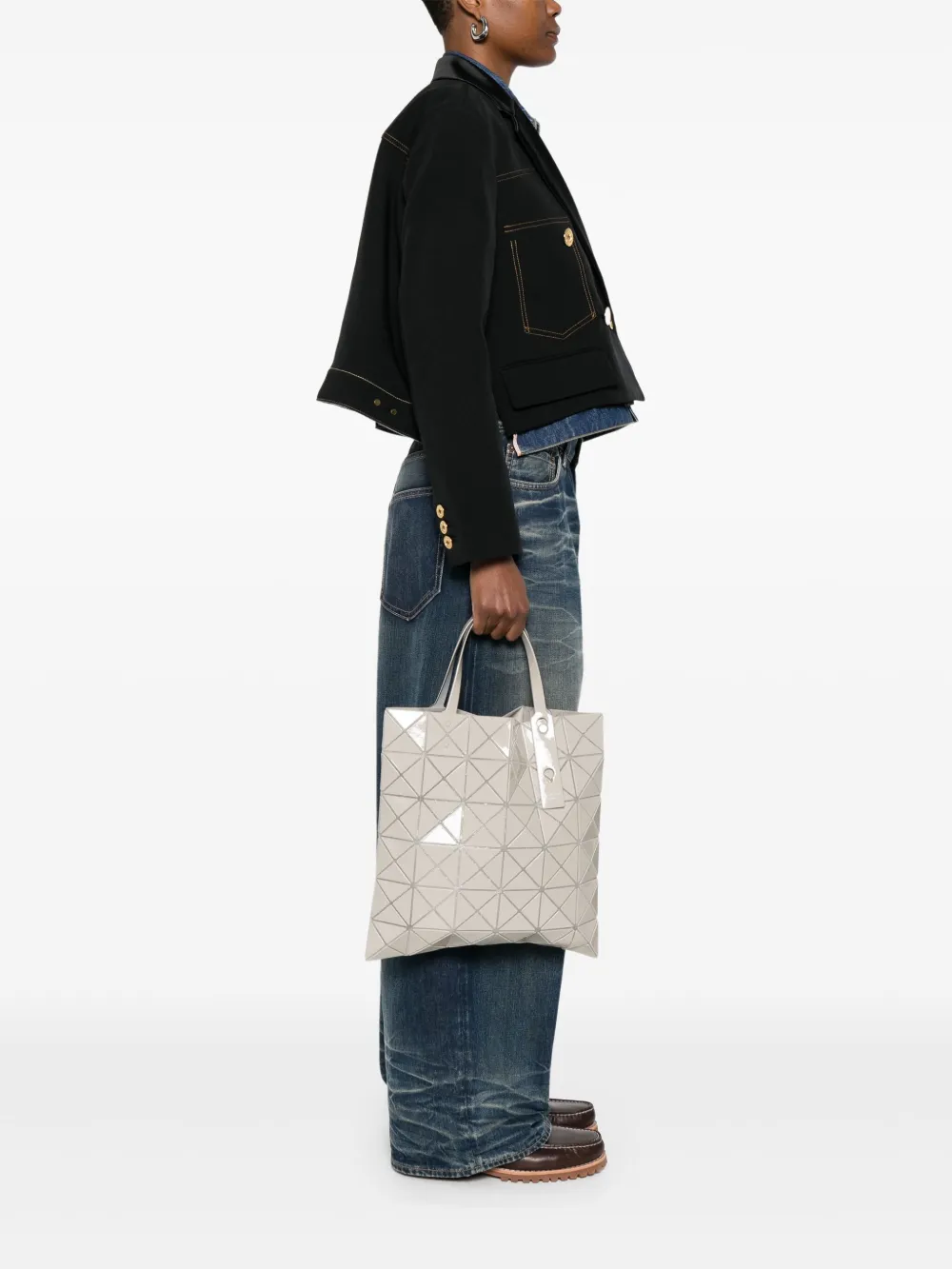 Issey Miyake Lucent tote bag - Beige