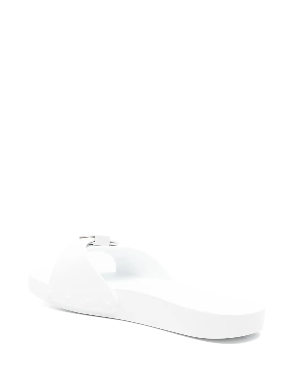 Scholl rubber slides White