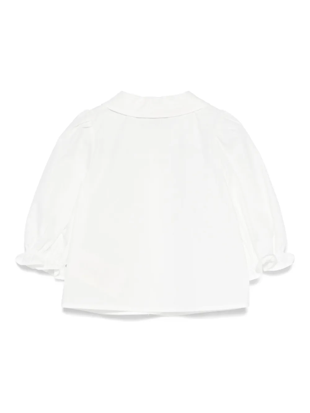 Fendi Kids cotton blouse - Wit
