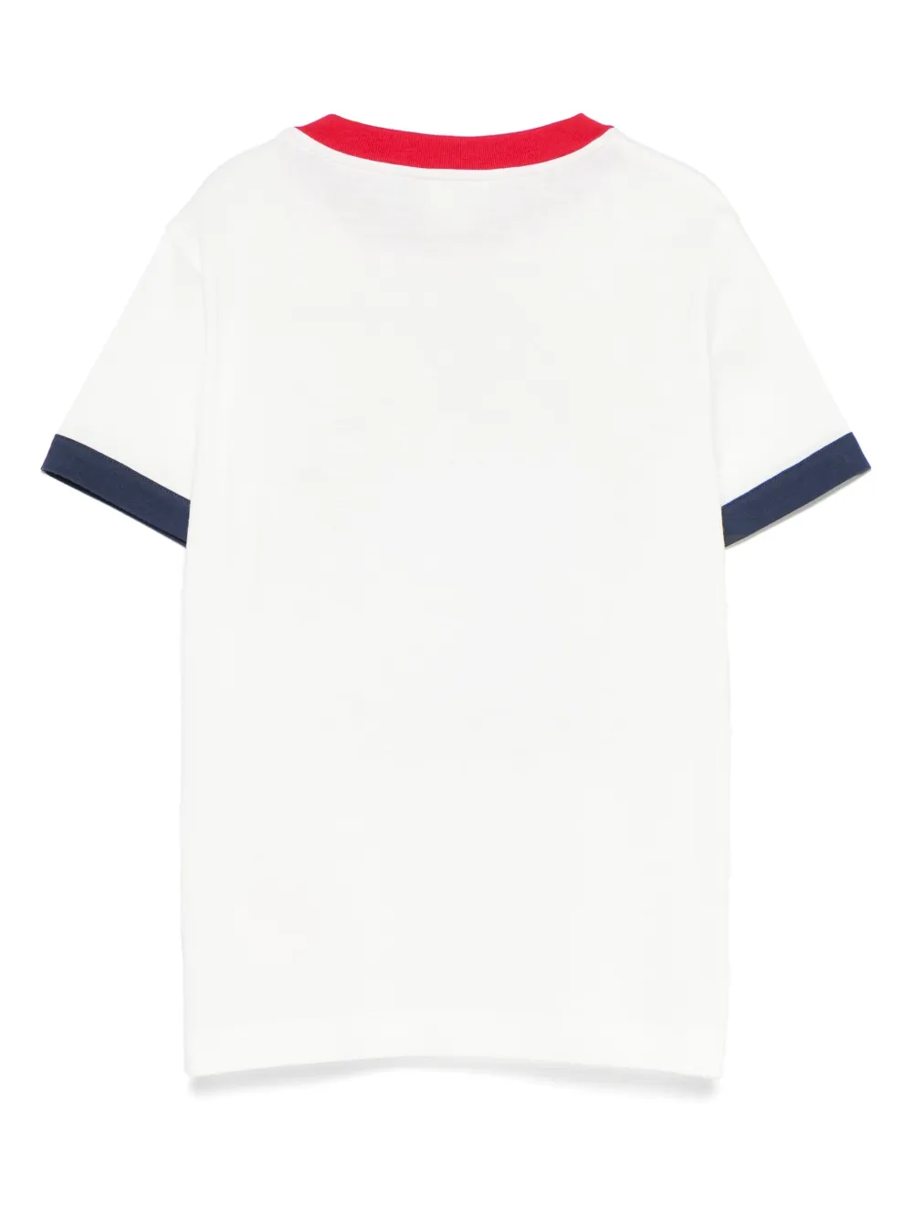 Fendi Kids T-shirt met grafische print Wit