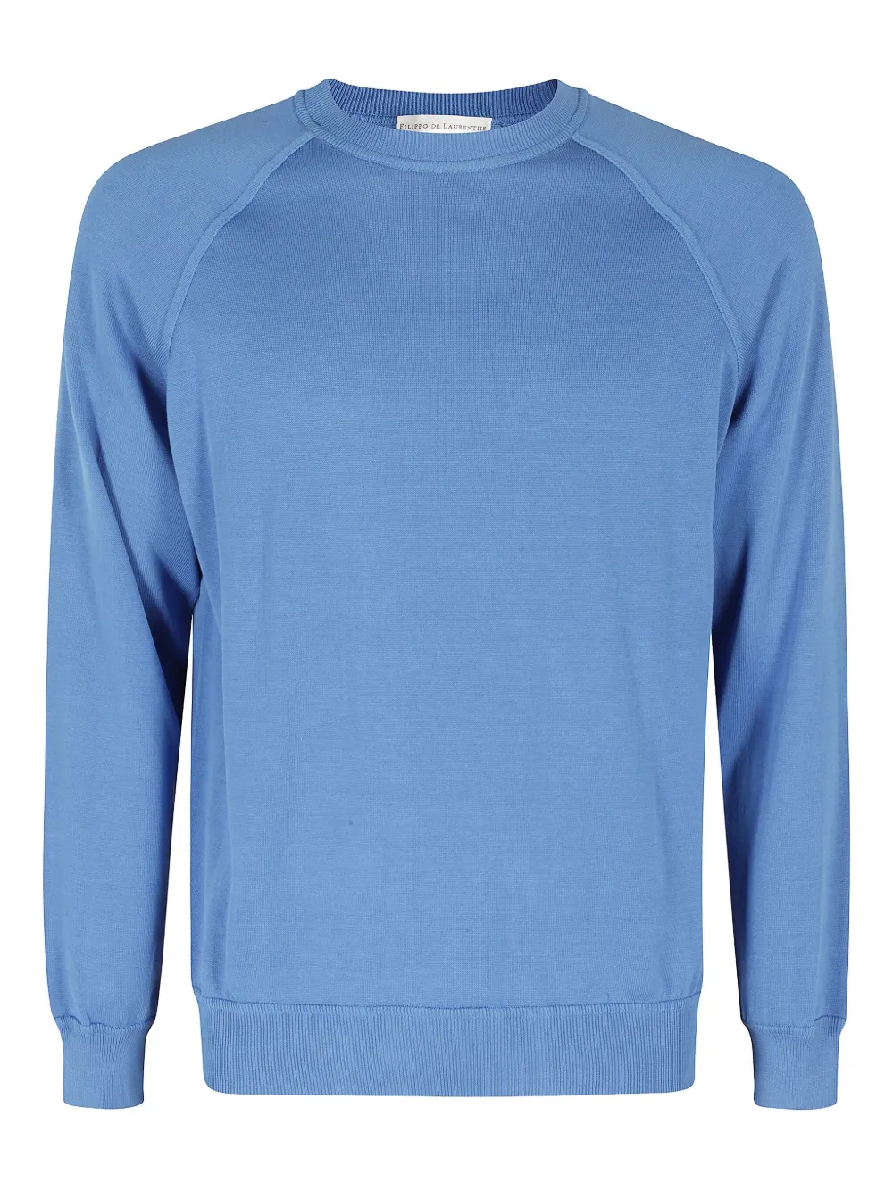 Filippo De Laurentiis crew-neck raglan-sleeves sweater | Blue | Image 1