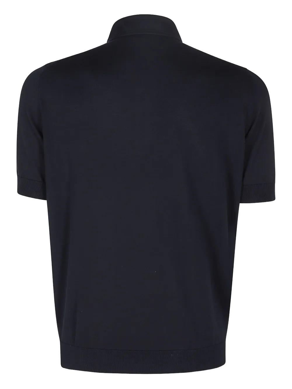 Filippo De Laurentiis fine-knit polo shirt - Blauw