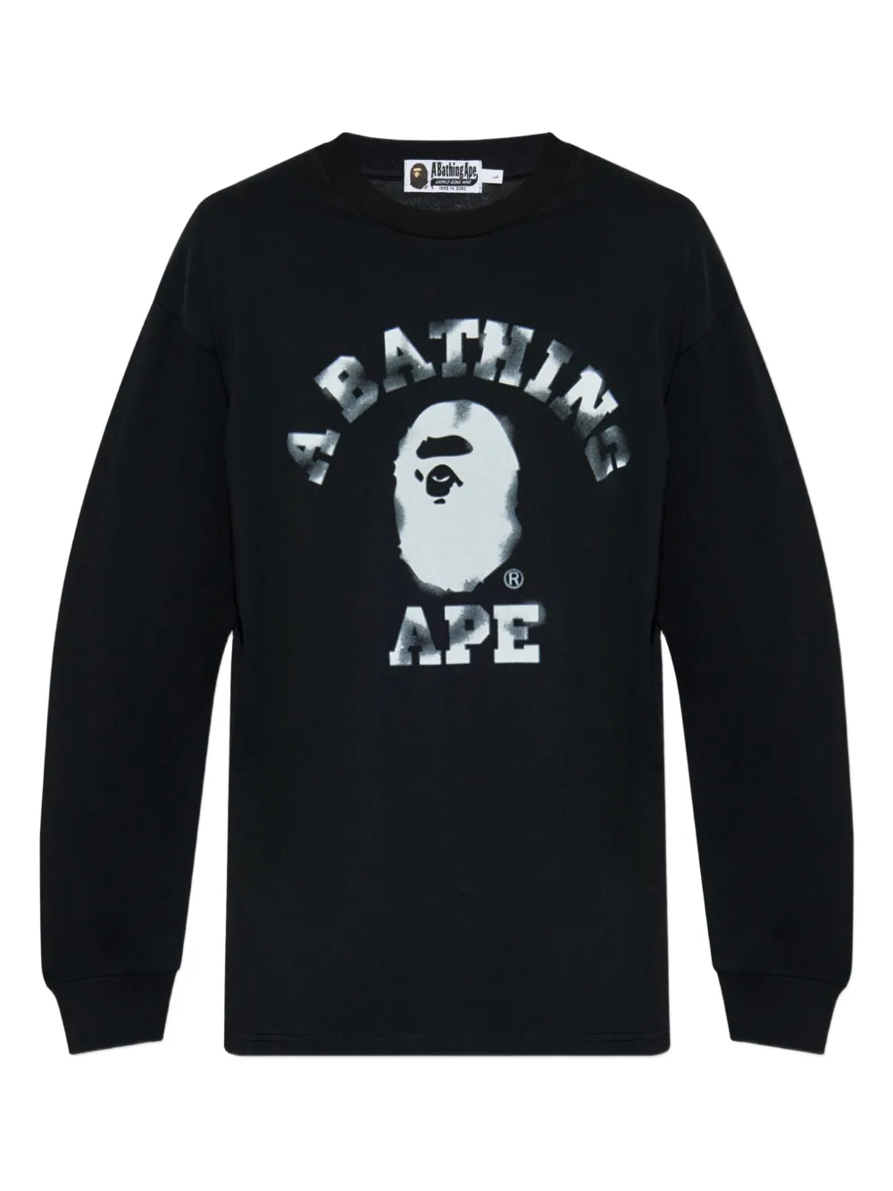 A BATHING APE® Top con stampa | nero | Image 1
