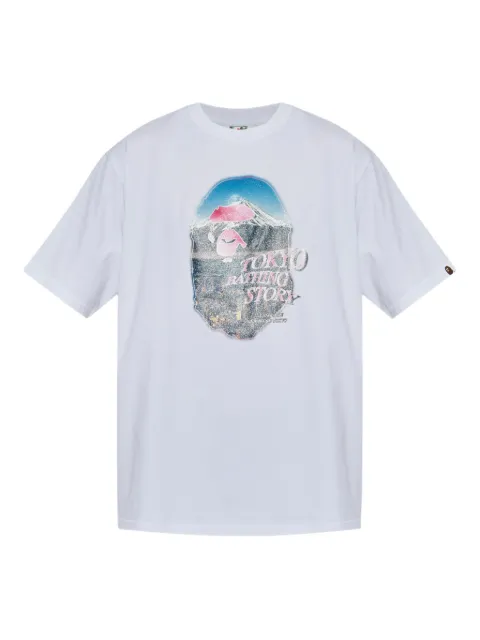 A BATHING APE® graphic-print T-shirt