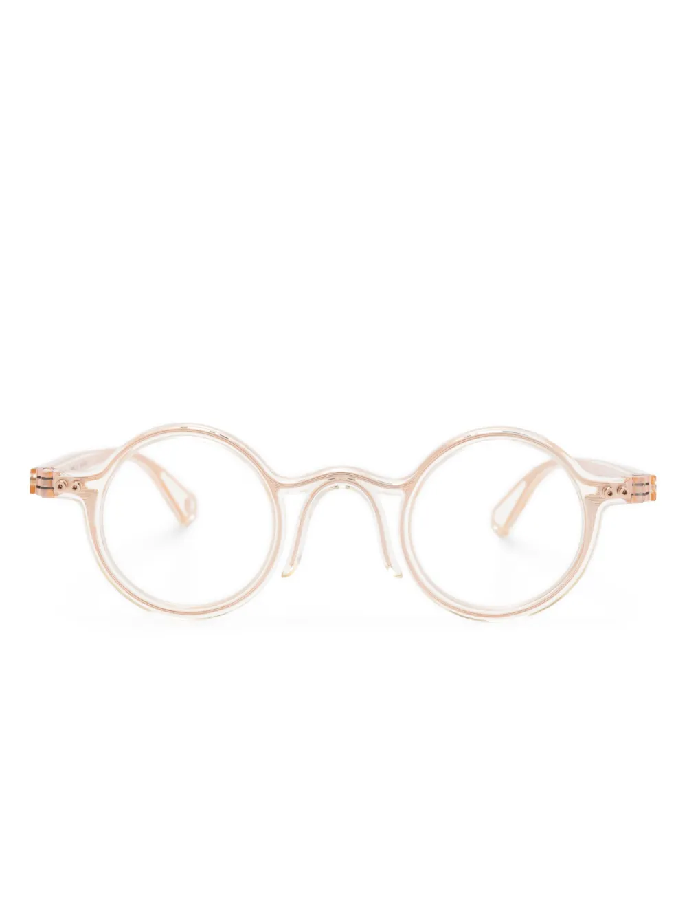 Etnia Barcelona Bril met rond montuur Oranje
