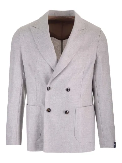 Barba double-breasted tailored blazer