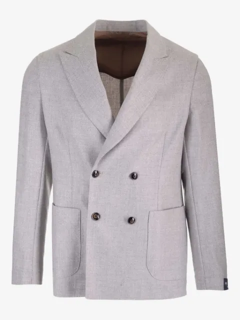 Barba blazer de vestir con doble botonadura