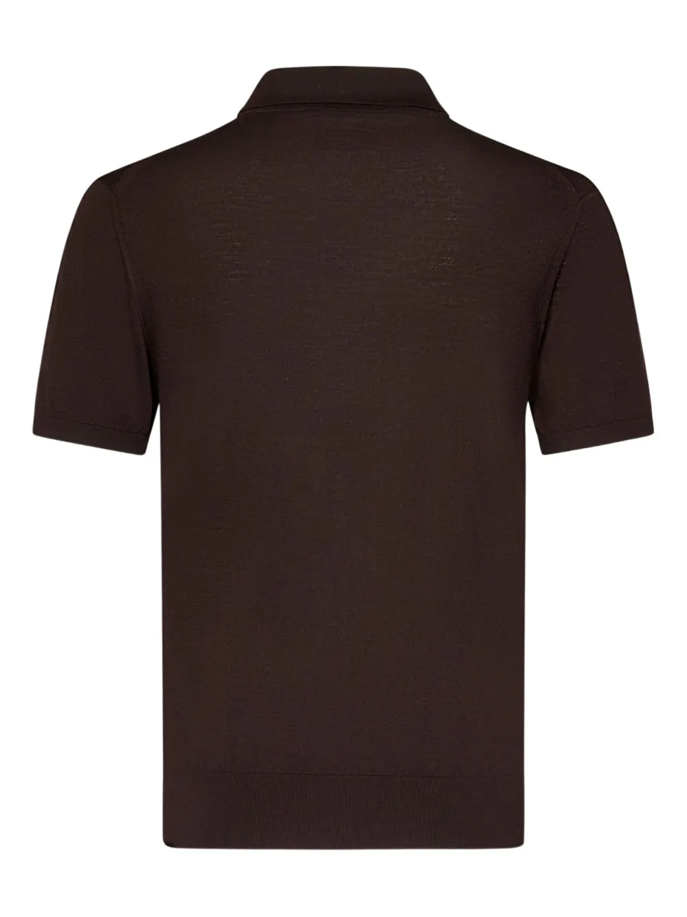 Cruciani wool polo shirt - Bruin