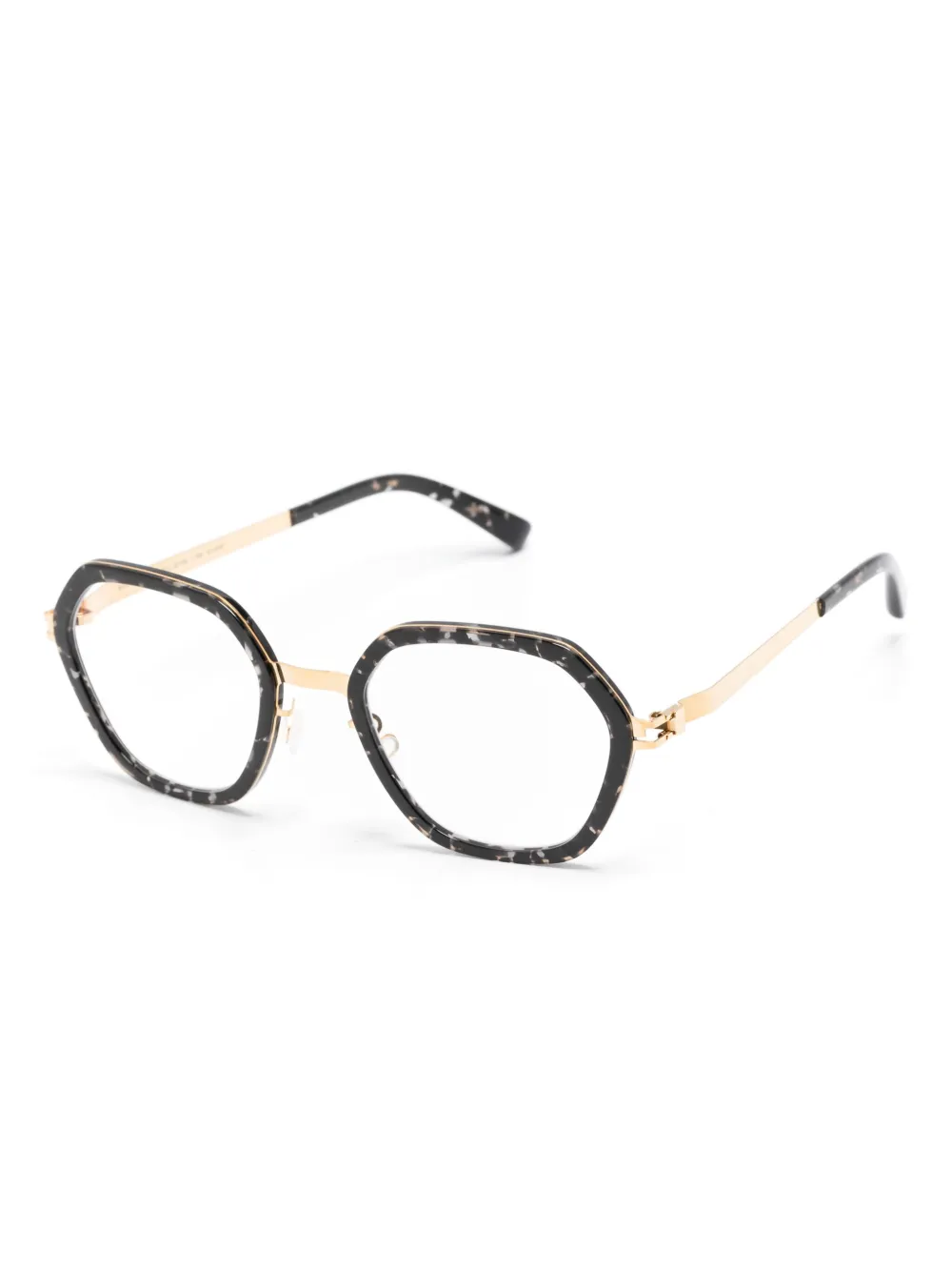 Mykita Solene bril met geometrisch montuur Zwart