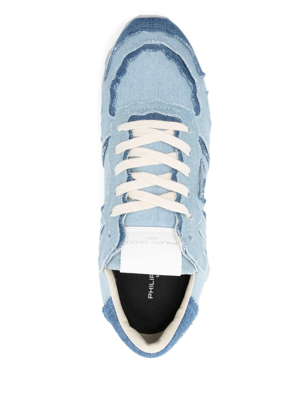 Philippe Model Paris denim sneakers Blue