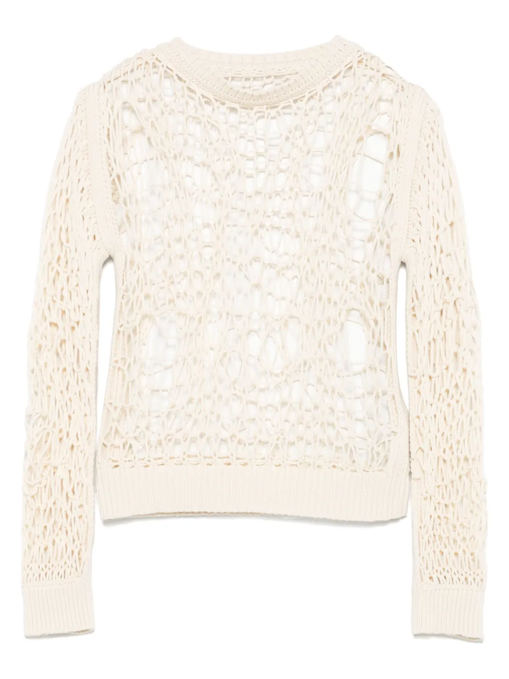 MM6 Maison Margiela Trui van katoenen blend Beige
