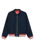 Merci zip-up jacket - Blue