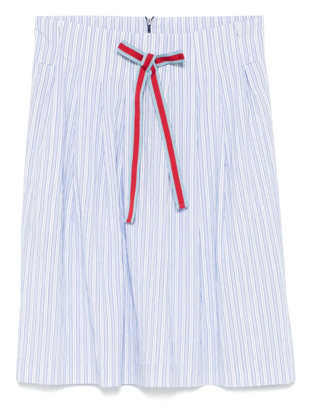 striped skirt