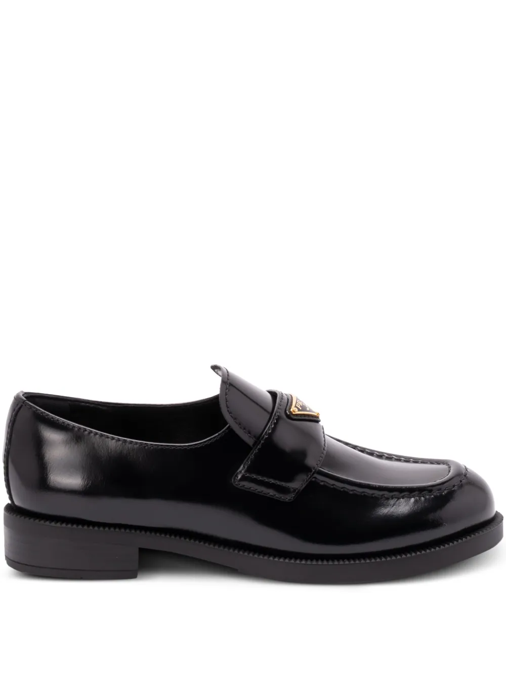 Prada Loafers van lakleer Zwart
