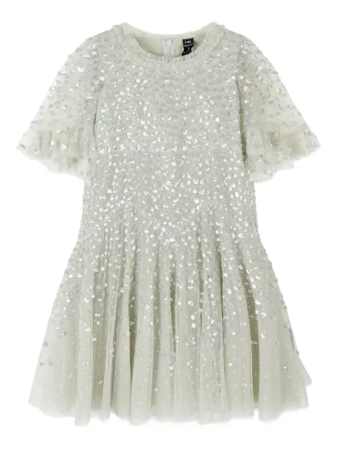 NEEDLE & THREAD KIDS sequin-embellished dress