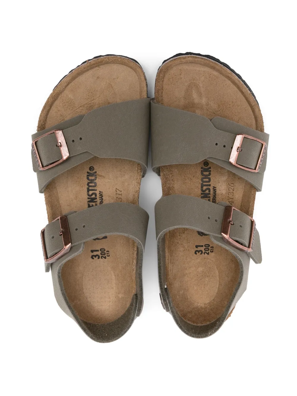 Birkenstock Kids New York sandals Green