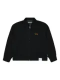 Neighborhood logo-embroidered jacket - Black