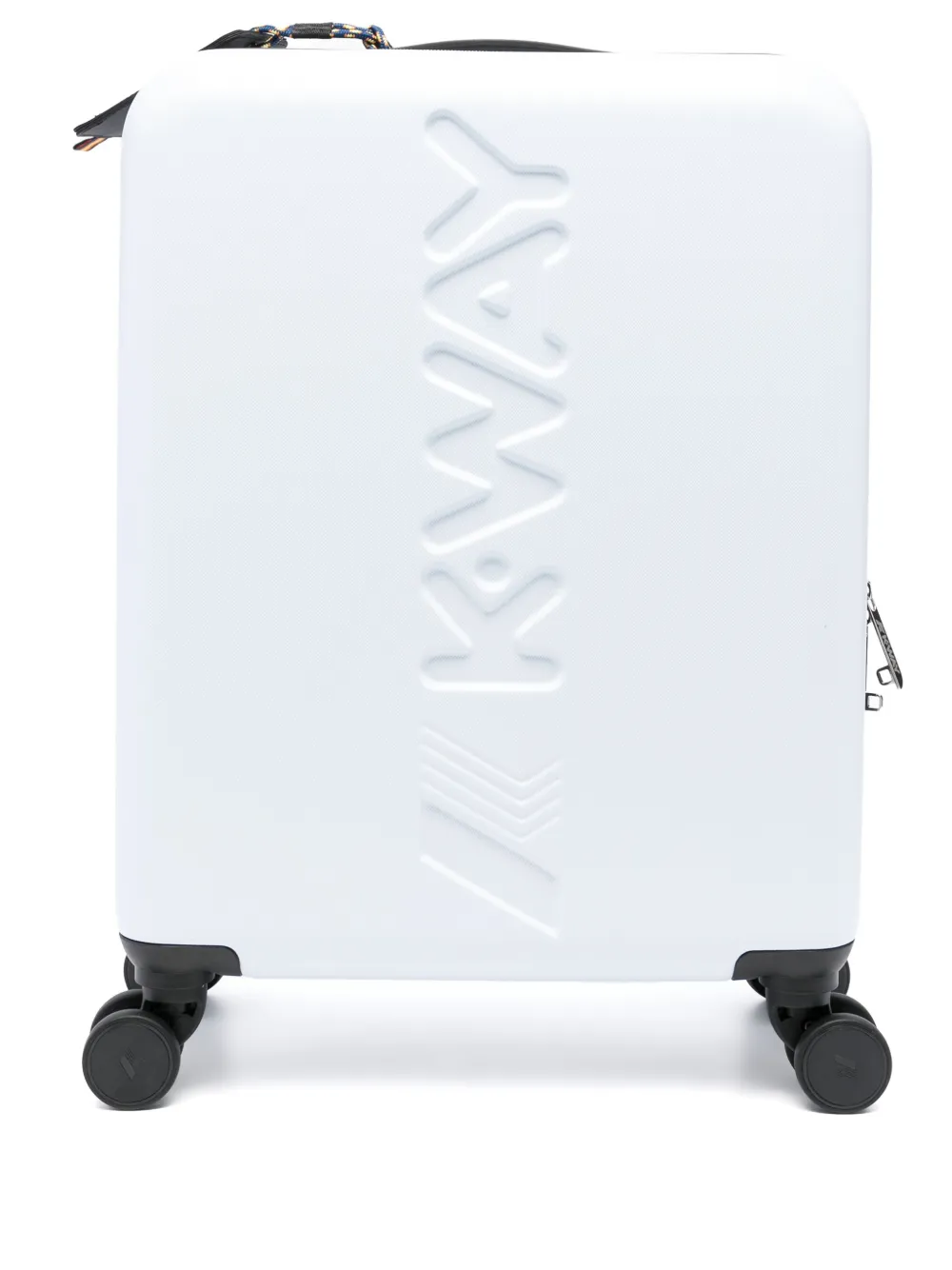 debossed-logo suitcase