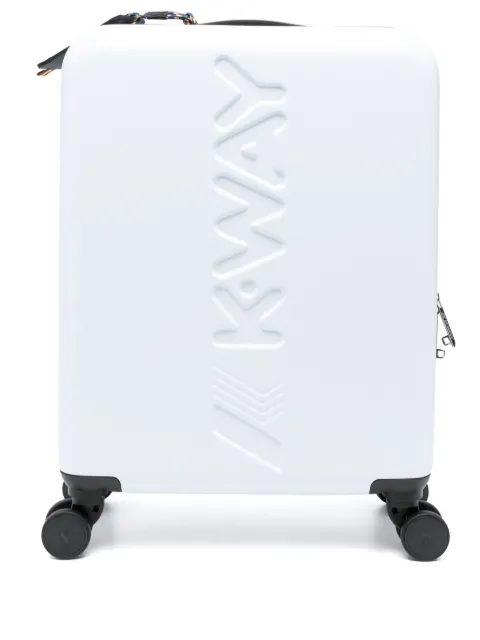 K-Way maleta con logo en relieve