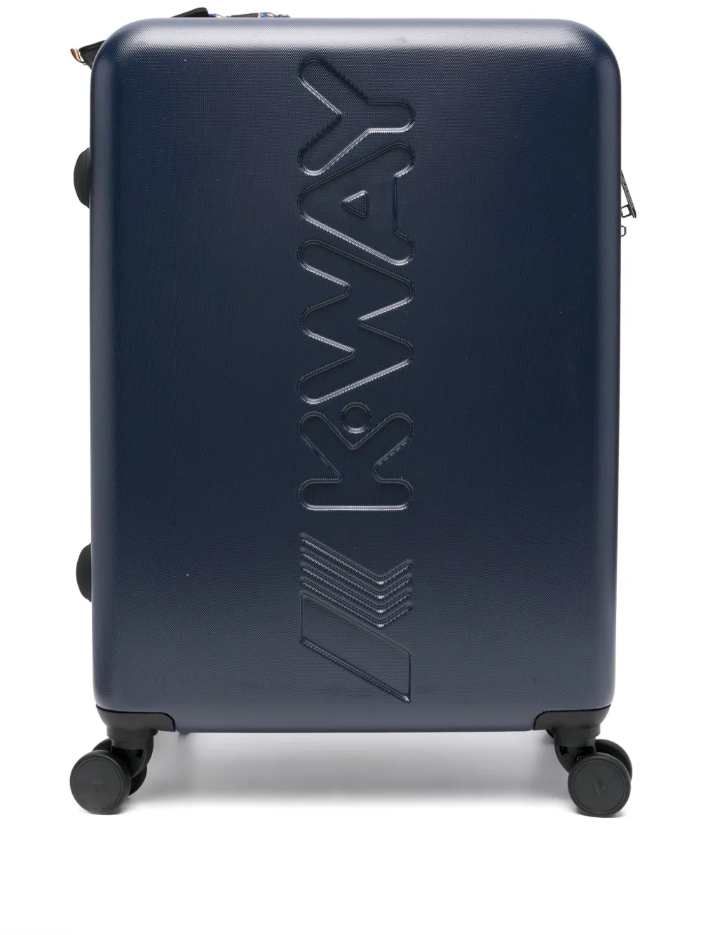 debossed-logo suitcase