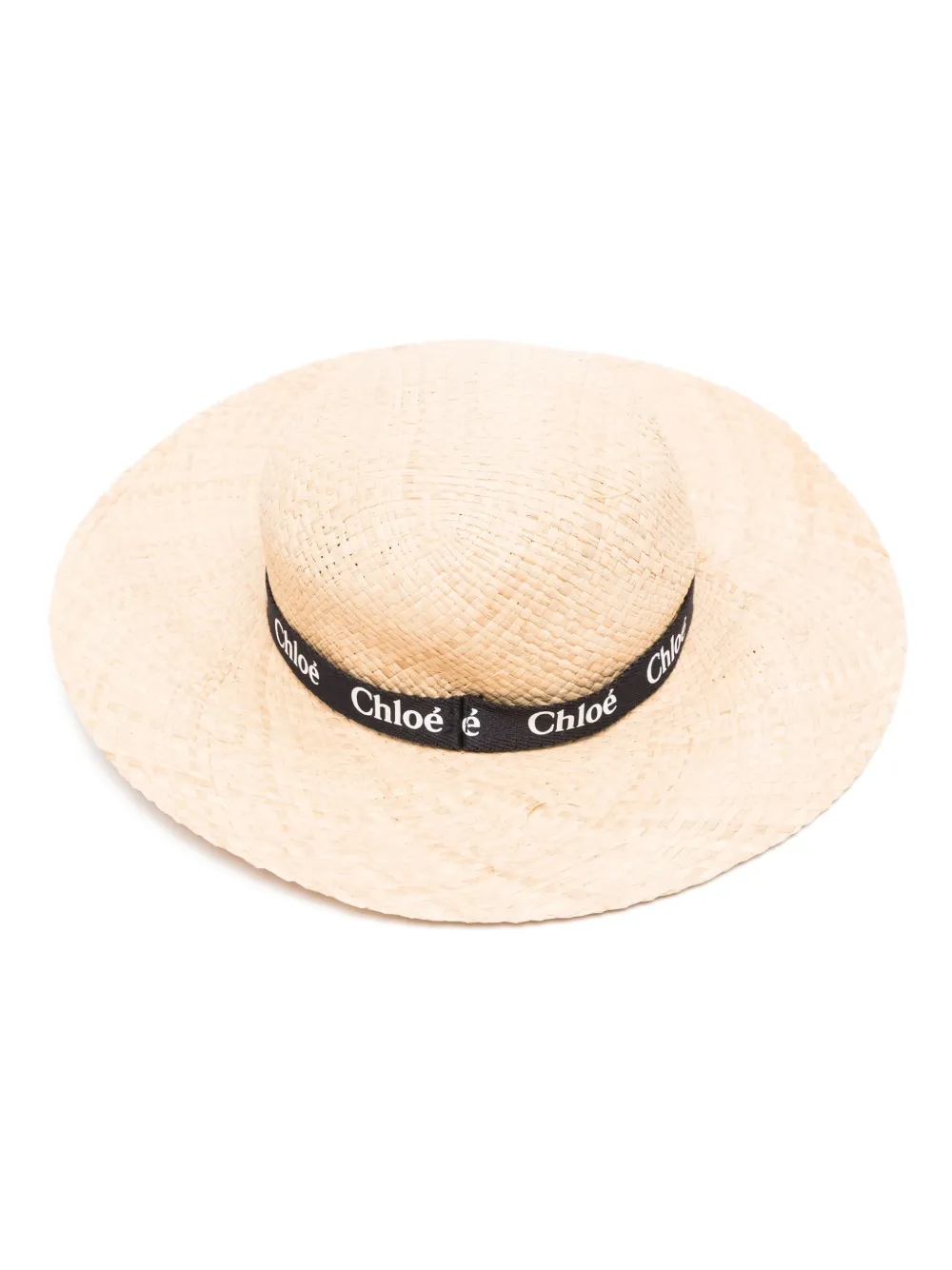 Chloé Kids Hoed met logo-strik Beige
